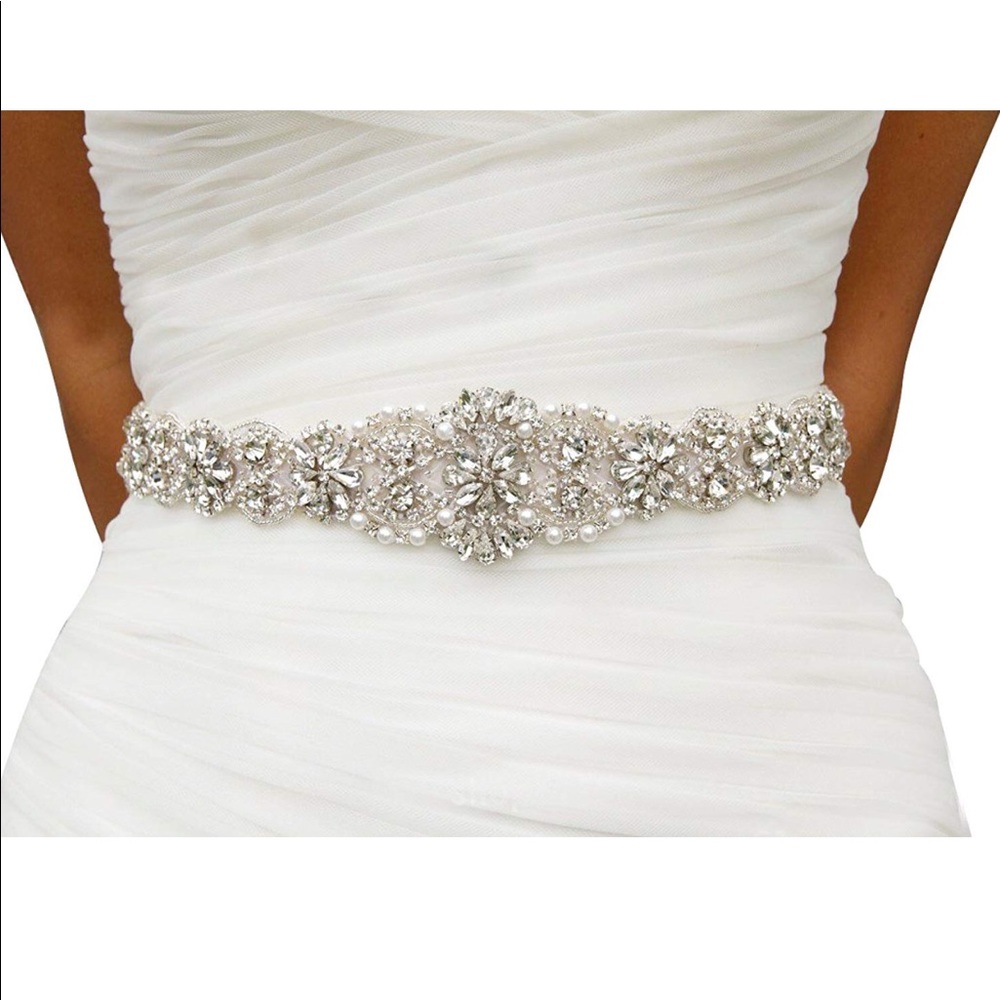 Wedding dress belt -  gown belt - prom dress